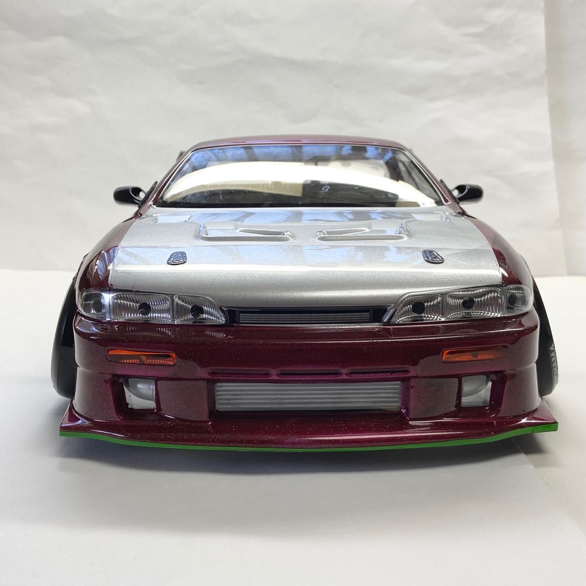 ヨコモ S14 シルビア ボディ ライトパーツ マフラー 付き｜Yahoo