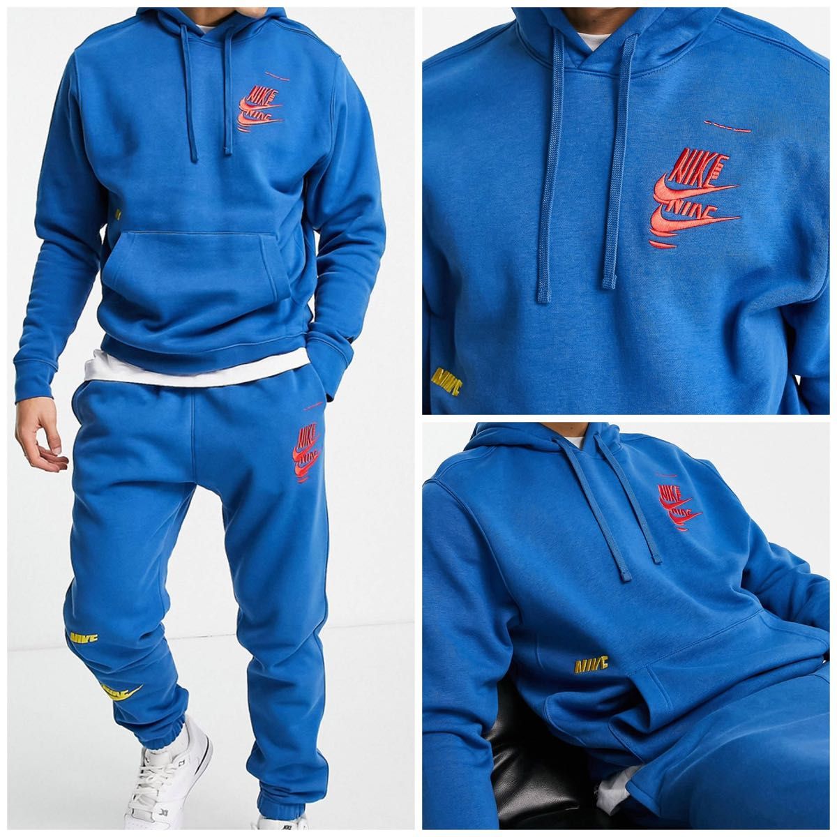新品NIKE ナイキ セットアップ 上下 パーカー スウェット トレーナー