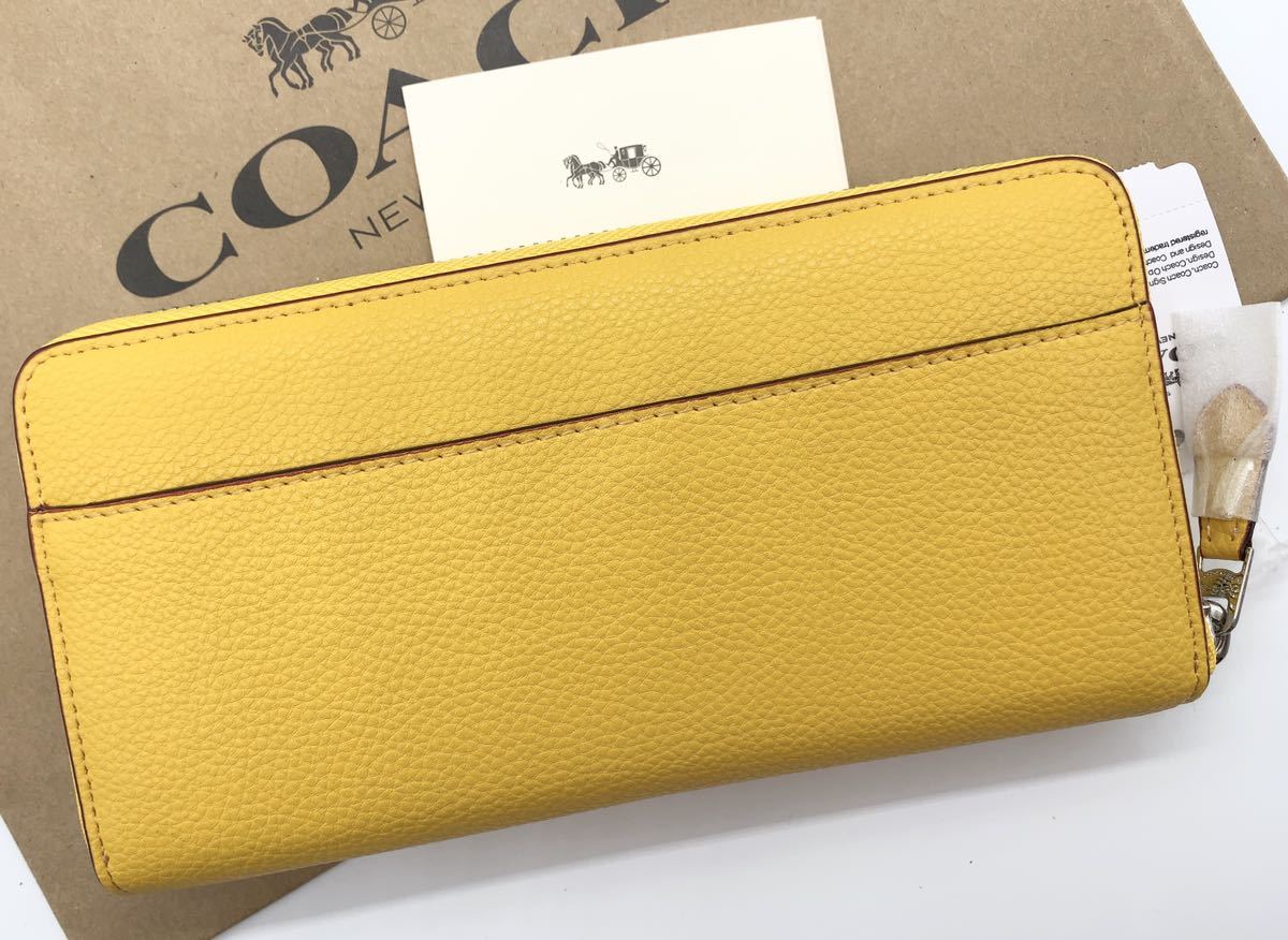 COACH長財布コーチ×ディズニーコラボ グーフィー アウトレット品 箱