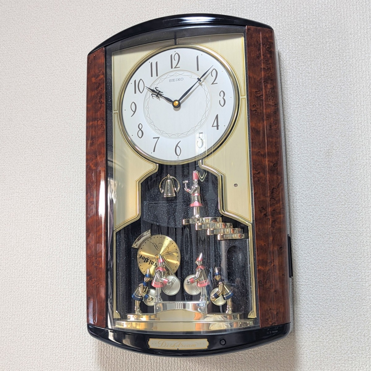 Yahoo!オークション - 【美品】SEIKO Diskdream RE532B からくり時計