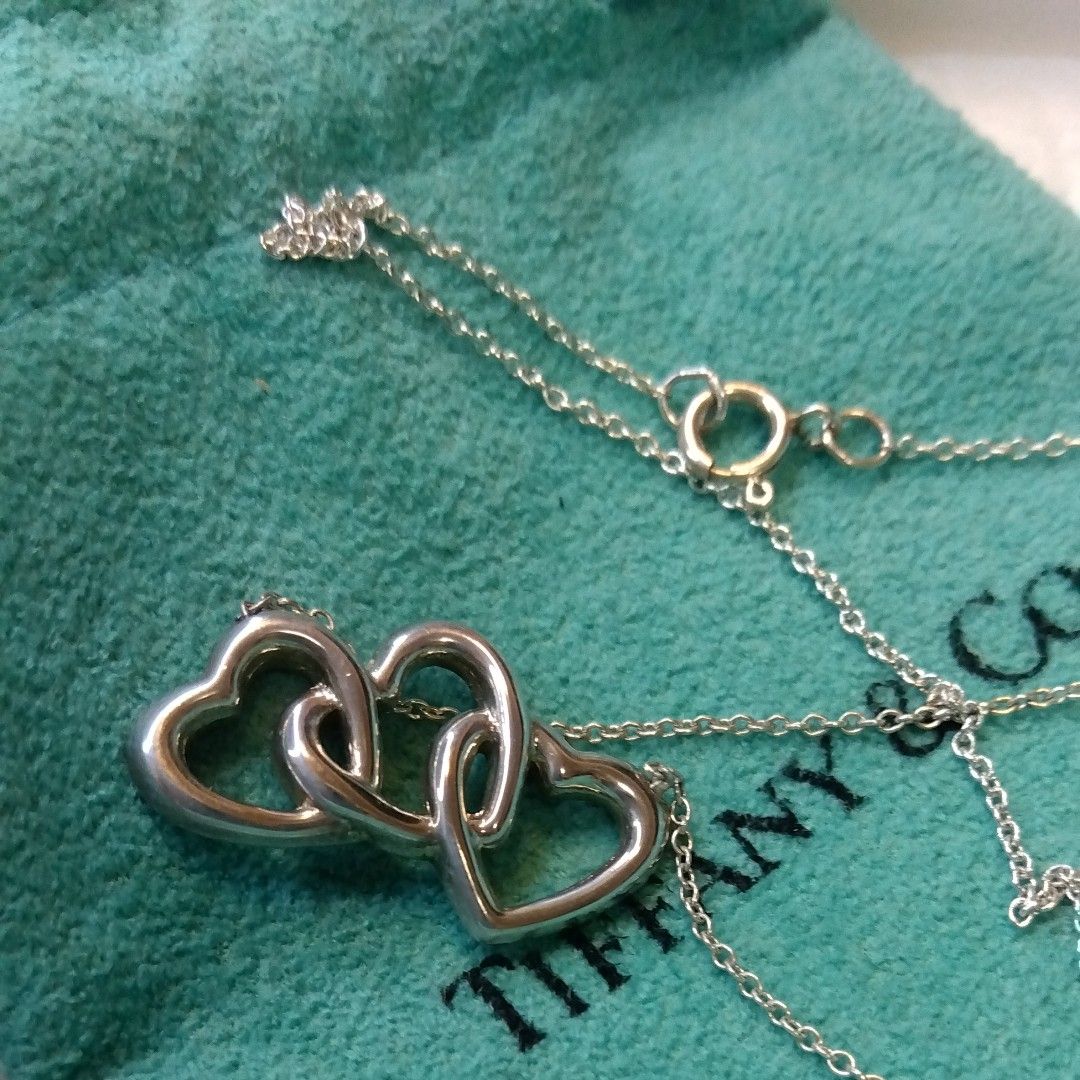 アン アン様 TIFFANY＆Co. ブローチ トリプルハート 925 アン アン様