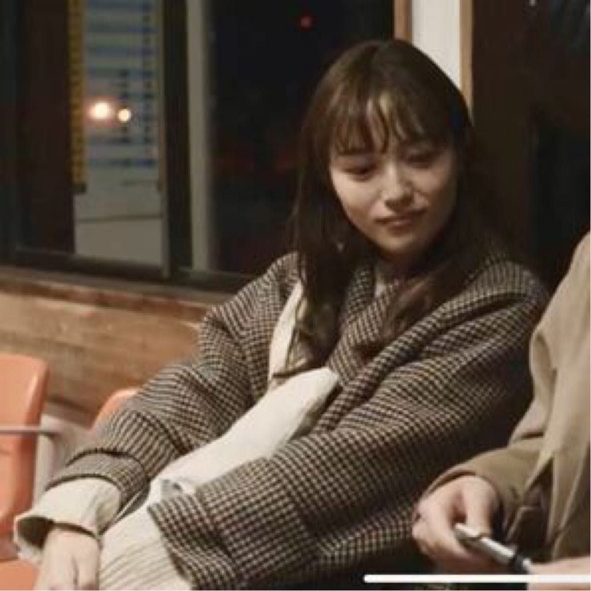 早い者勝ち】silent 川口春奈さん着用 Mila Owen 接結ハーフ丈Aライン