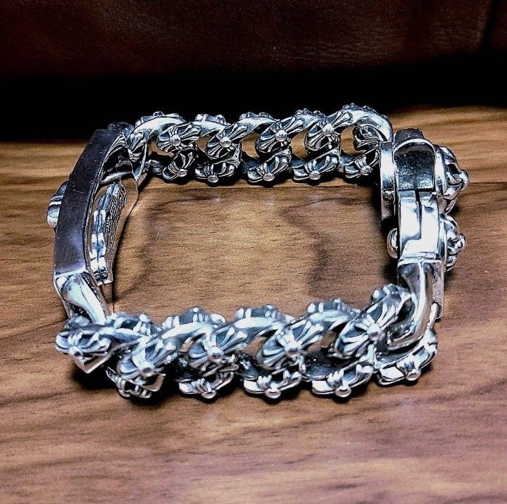 925製品】1クリップ ダガー IDブレスレット エクストラ ファンシー