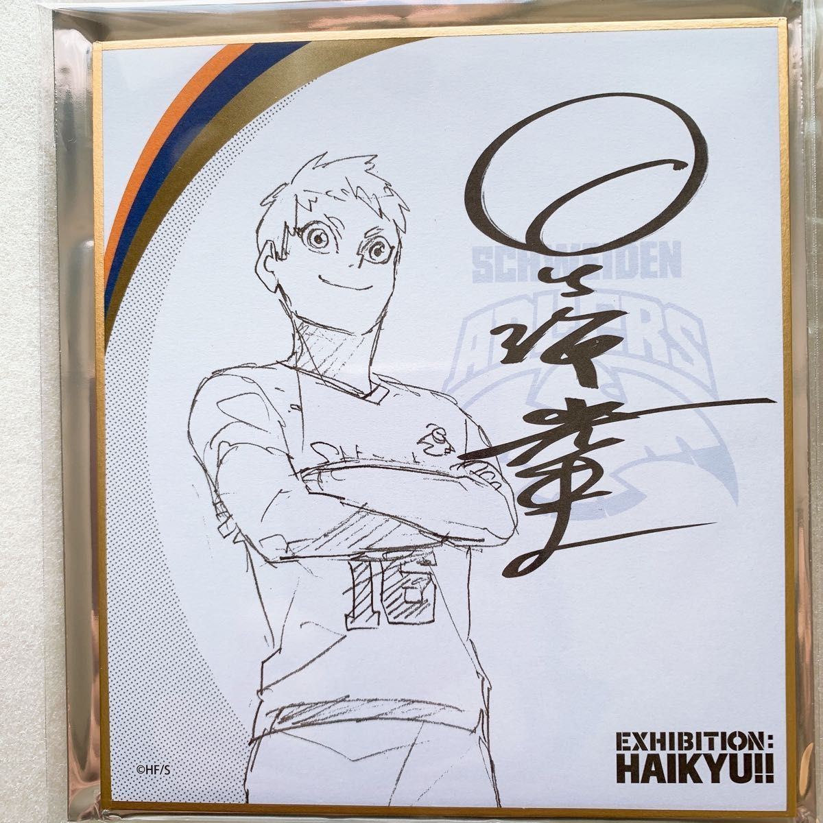 ハイキュー 展 Final ファイナル サイン色紙 トレーディング色紙