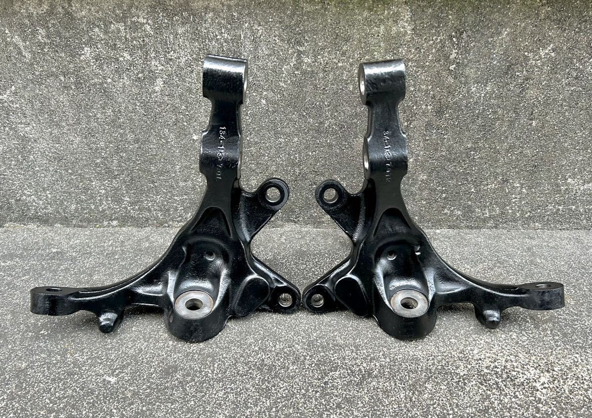 S14シルビア フロントナックル 左右 ABS無車 ドリフト 加工ベース 切角