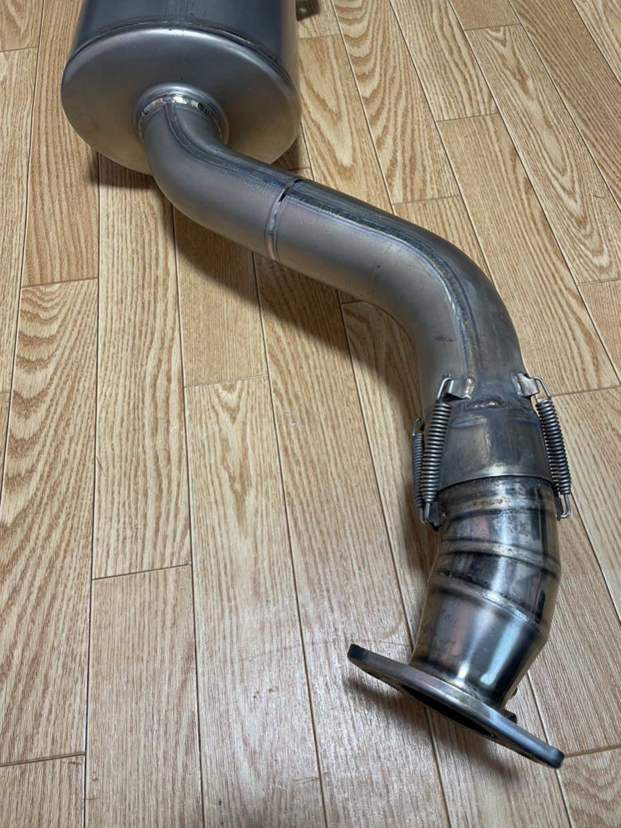 be5 B4 レガシィ レガシー ガナドール バーテックス チタン マフラー
