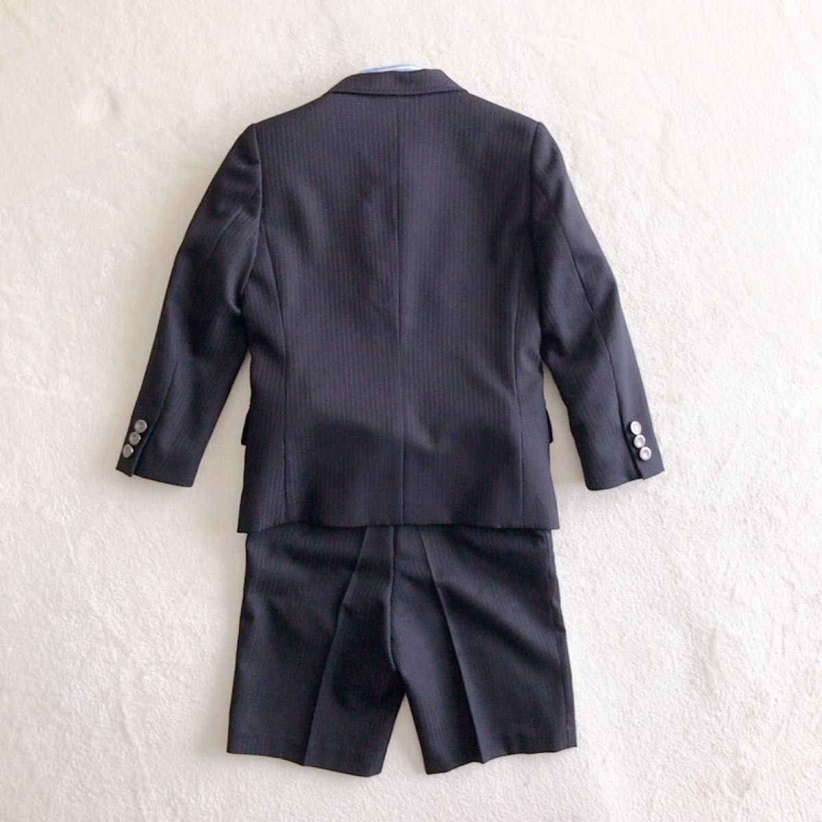 即日発送】美品 ヒロミチナカノ フォーマルスーツ 120 ブラック 入学式
