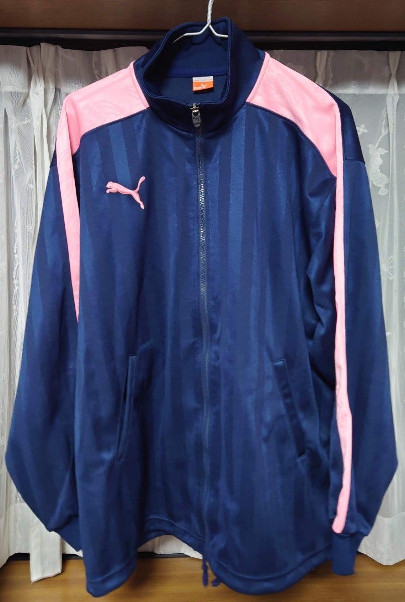 バラ売り不可 PUMA プーマ ジャージ ピンク 上下セット ネイビー