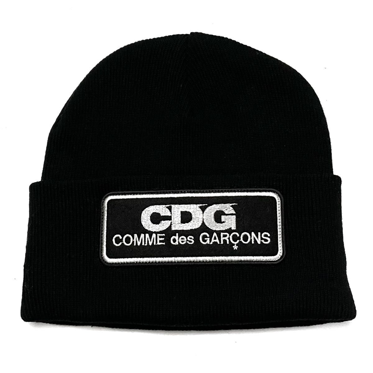 CDG Comme des Garons コム デ ギャルソン ロゴ ニット帽 ビーニー