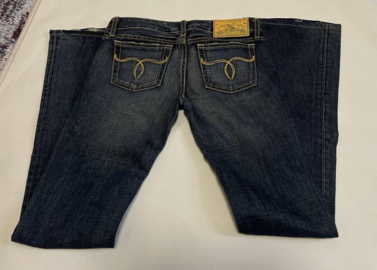 限定販売品 moussy/マウジー フレアパンツ ブーツカットデニム