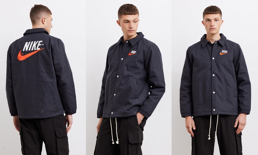 NIKE TREND JACKET レトロ トレンド コーチジャケット 黒 XL 新品 定価