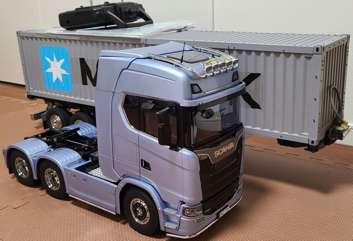 Yahoo!オークション - タミヤ 1/14 スカニア770S フルオペ