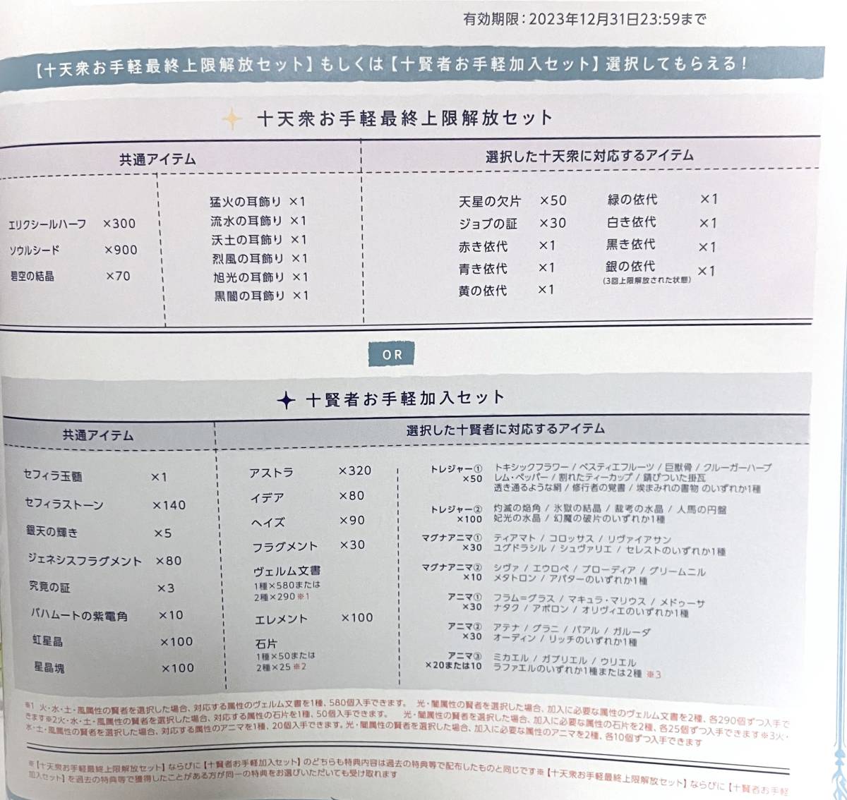 未使用 シリアルコード グラブルフェス 2022-2023 パンフレット 特典
