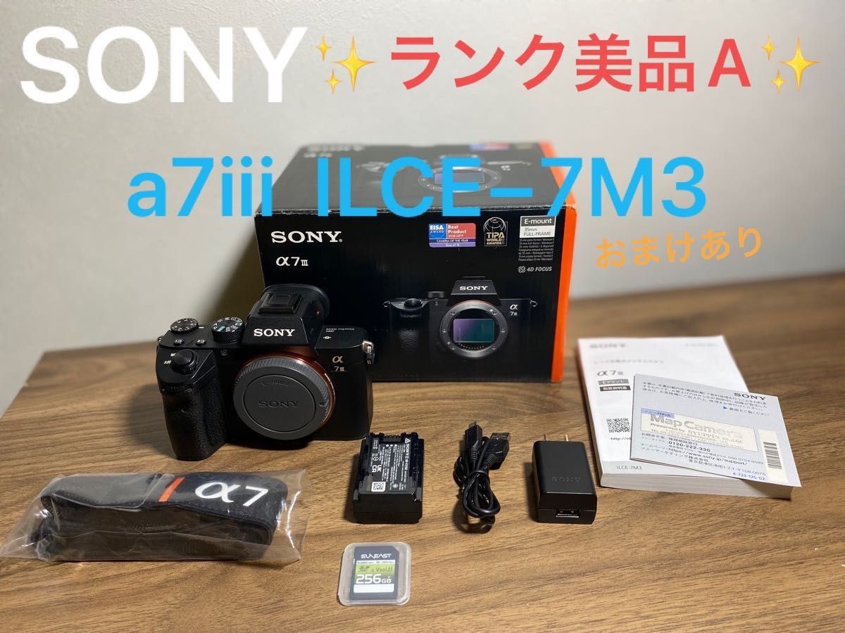 最終値下げ ミラーレス一眼 SONY ILCE-7M3 α7III ボディ+付属品｜Yahoo
