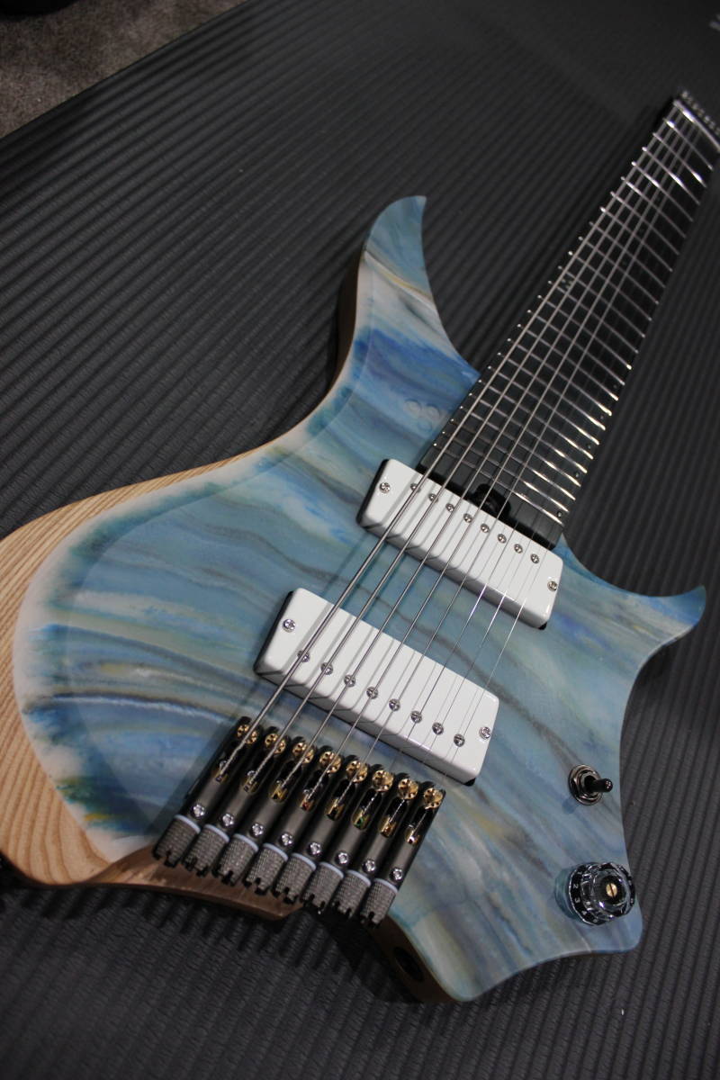 Yahoo!オークション - GOC guitars E llumina ヘッドレス8弦ギター 新