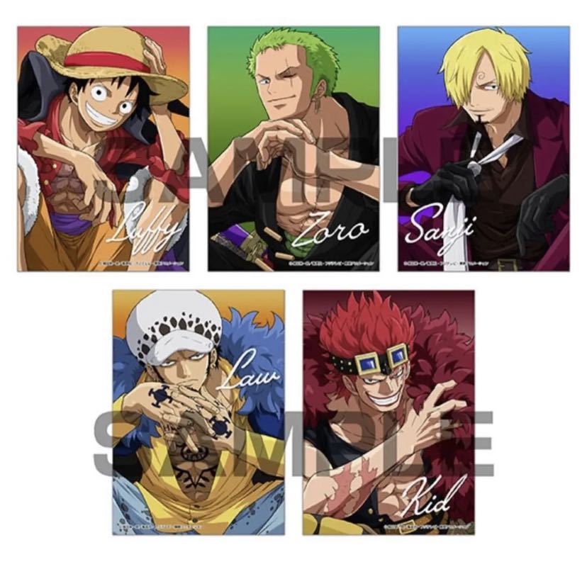 ワンピース ONE PIECE ジャンプフェスタ JF2023限定 生ブロマイド 5枚