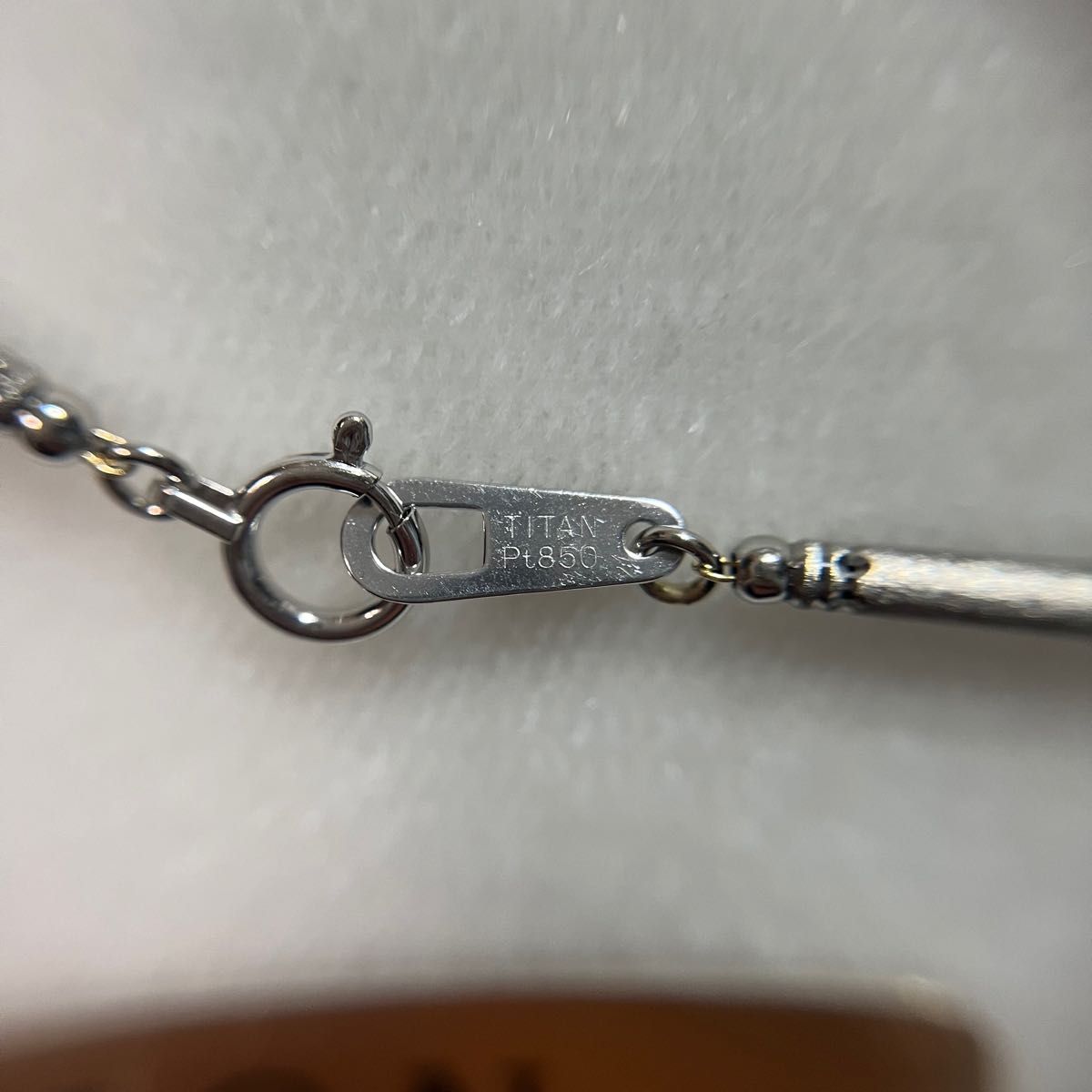 アイシリーズアルファ K18 Pt850 チタン ネックレス 一般医療機器 金