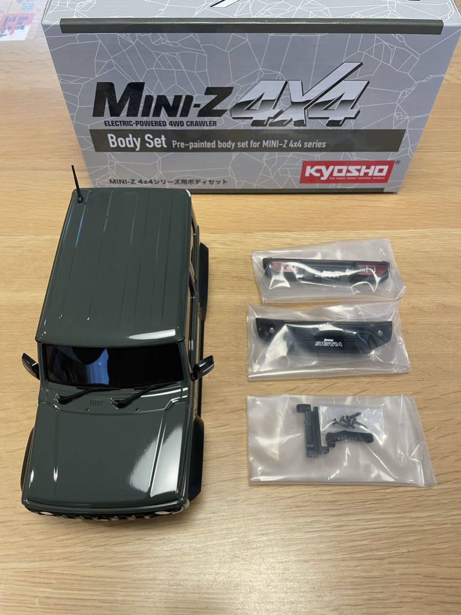 京商 ミニッツ4×4 スズキ ジムニーシエラ ボディセット ジャングル