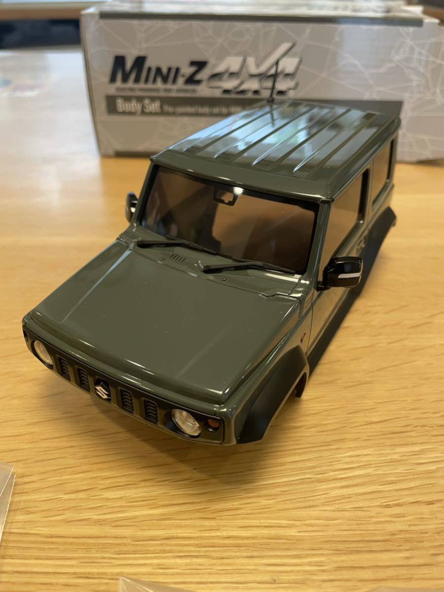 京商 ミニッツ4×4 スズキ ジムニーシエラ ボディセット ジャングル