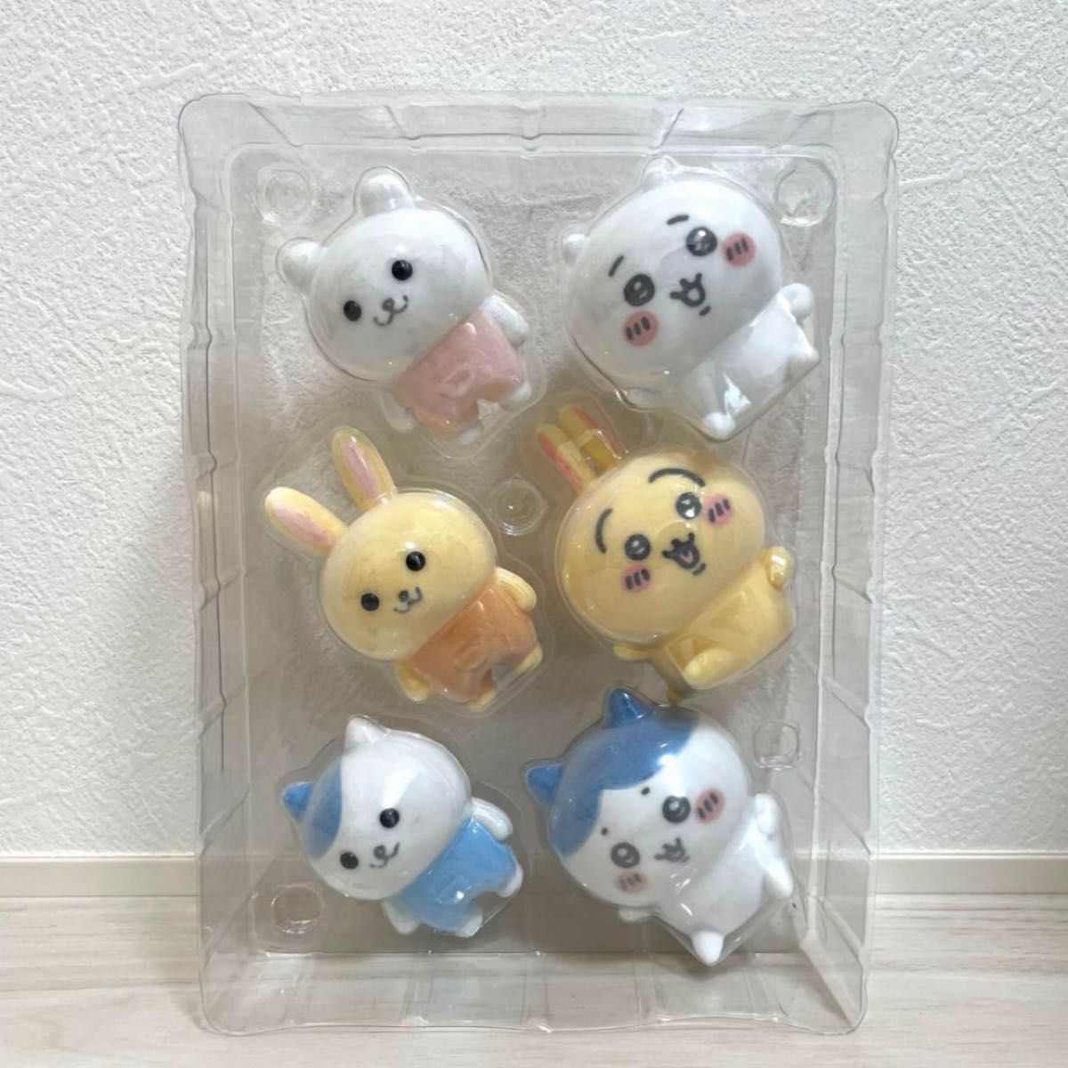 初回生産限定特典 ちいかわ フロッキーフィギュア 6体セット／ちいかわ