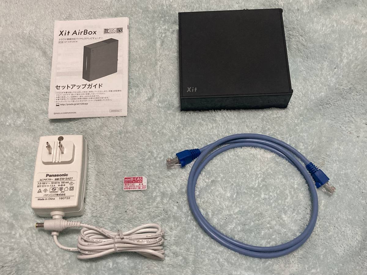 PIXELA Xit AirBox 本体と付属品 ワイヤレステレビチューナー Xit