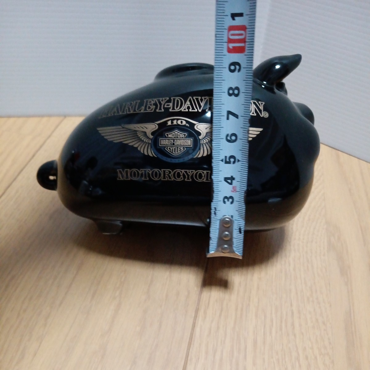 HARLEY DAVIDSON【貯金箱】陶器 110周年 豚 ブタ ぶた タンク ハーレー