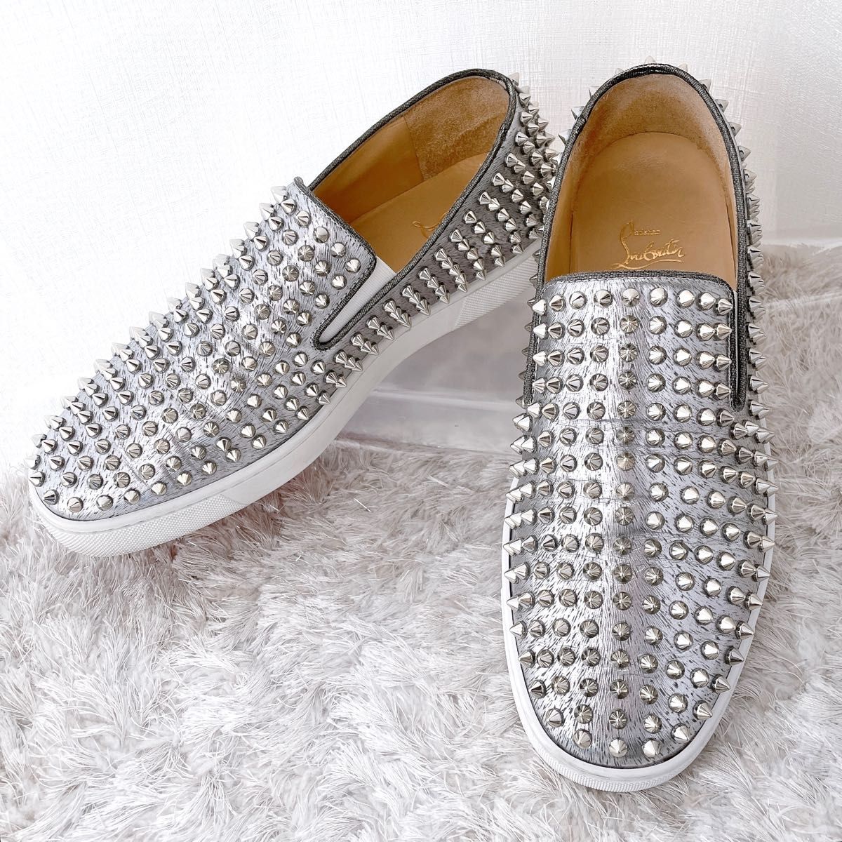 Christian Louboutin クリスチャンルブタン ローラーボート スパイク