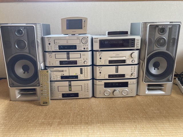 Yahoo!オークション - 希少 SONY ソニー DHC-MD919 システムコンポ ミ