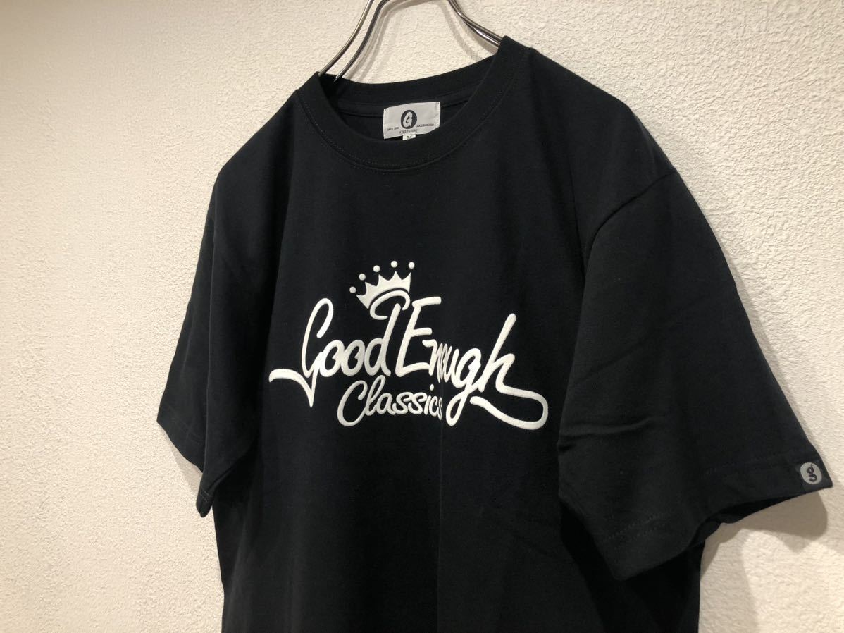 美品 GOODENOUGH グッドイナフ クラシックロゴプリントTシャツ