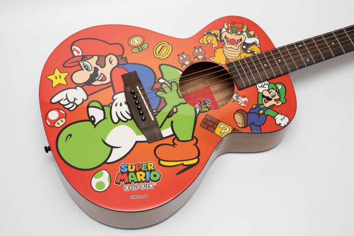 Aria スーパーマリオ ミニ・アコースティックギター｜Yahoo!フリマ（旧