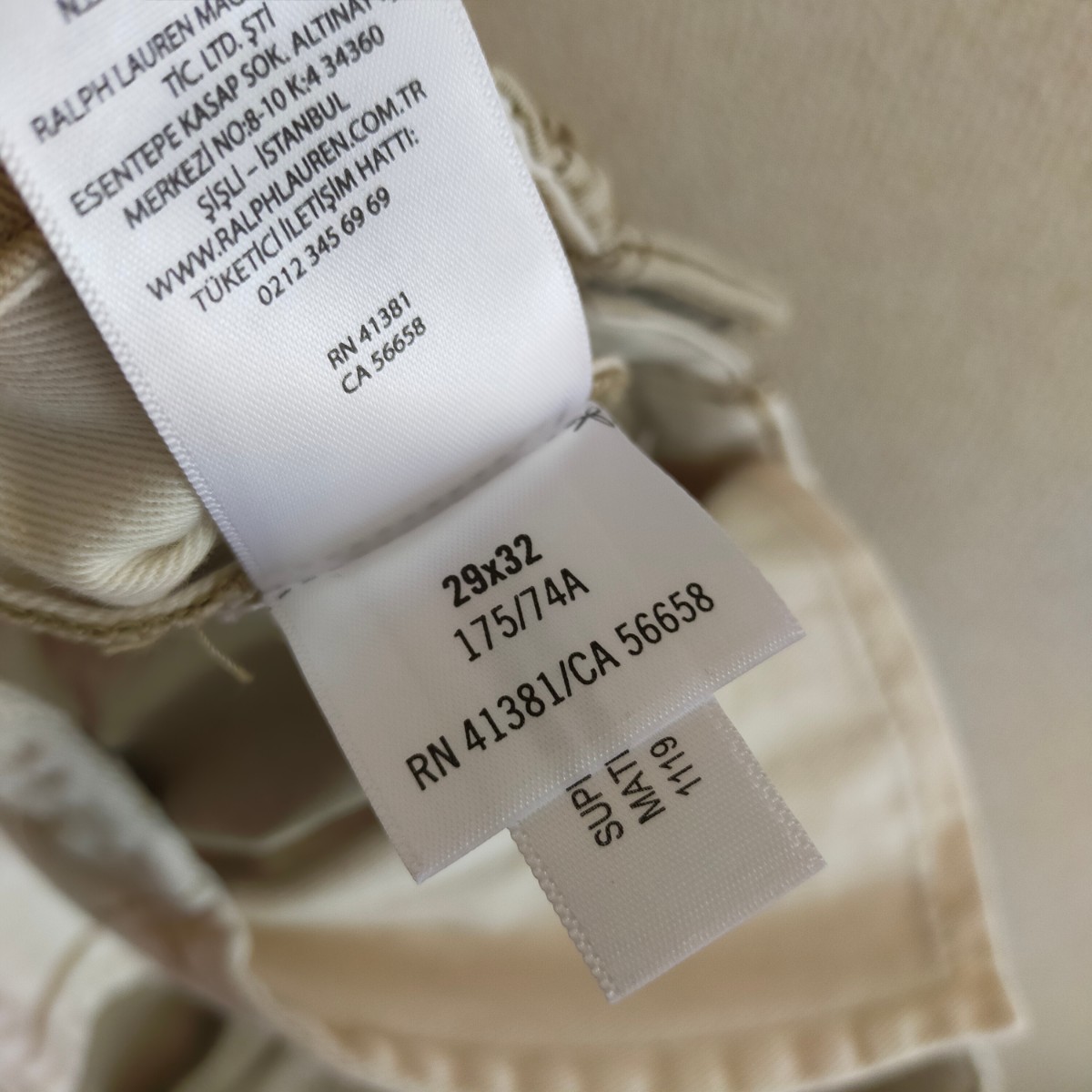 POLO RALPH LAUREN ポロ ラルフローレン リペア加工 クラッシュ