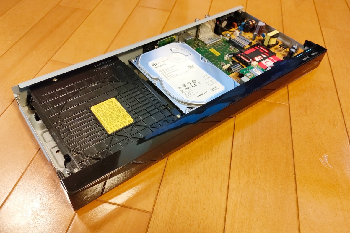 1TB ST製新品HDD換装済+外付3TB］3ヵ月保証 Panasonic DIGA DMR