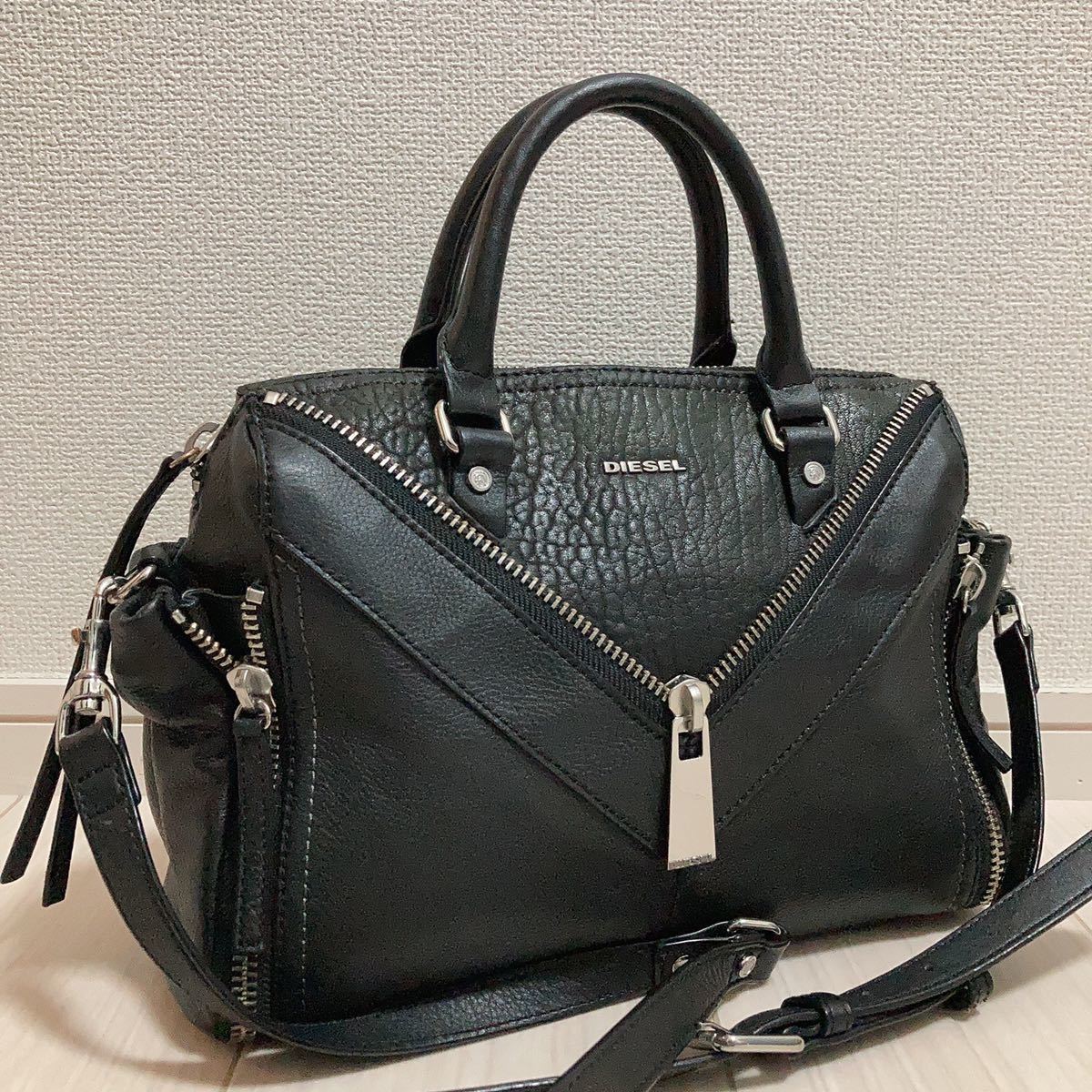 訳あり美品 DIESEL ディーゼル メンズ ショルダーバッグ トートバッグ