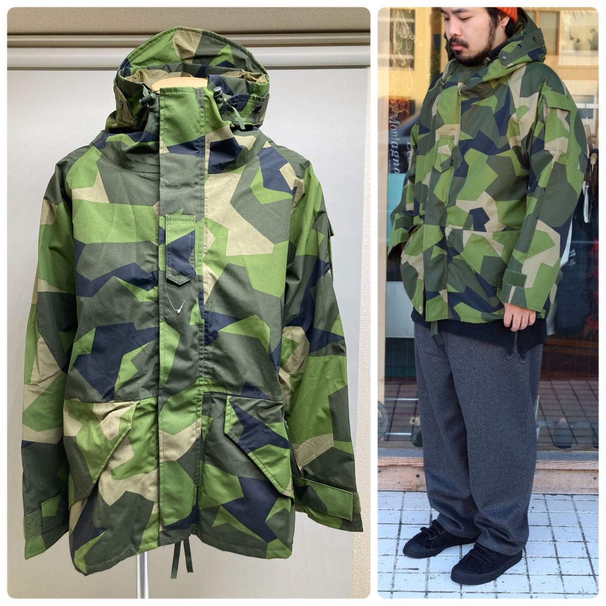 デッドストック】スウェーデン軍 M90 ECWCS ジャケット パーカー M