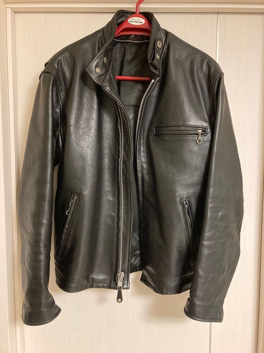 値下げ Schott ショット シングルライダース 641 サイズ40｜Yahoo