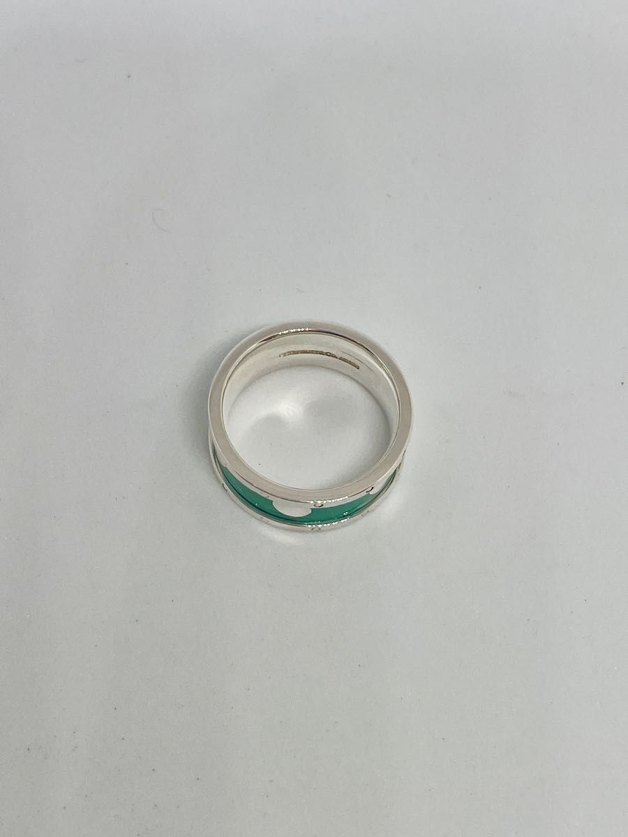 希少美品 ティファニーブルーリング エナメル ラブハート｜Yahoo