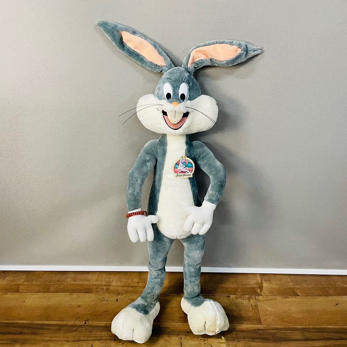 Yahoo!オークション - バックスバニー 特大 ぬいぐるみ LOONEY TUNES