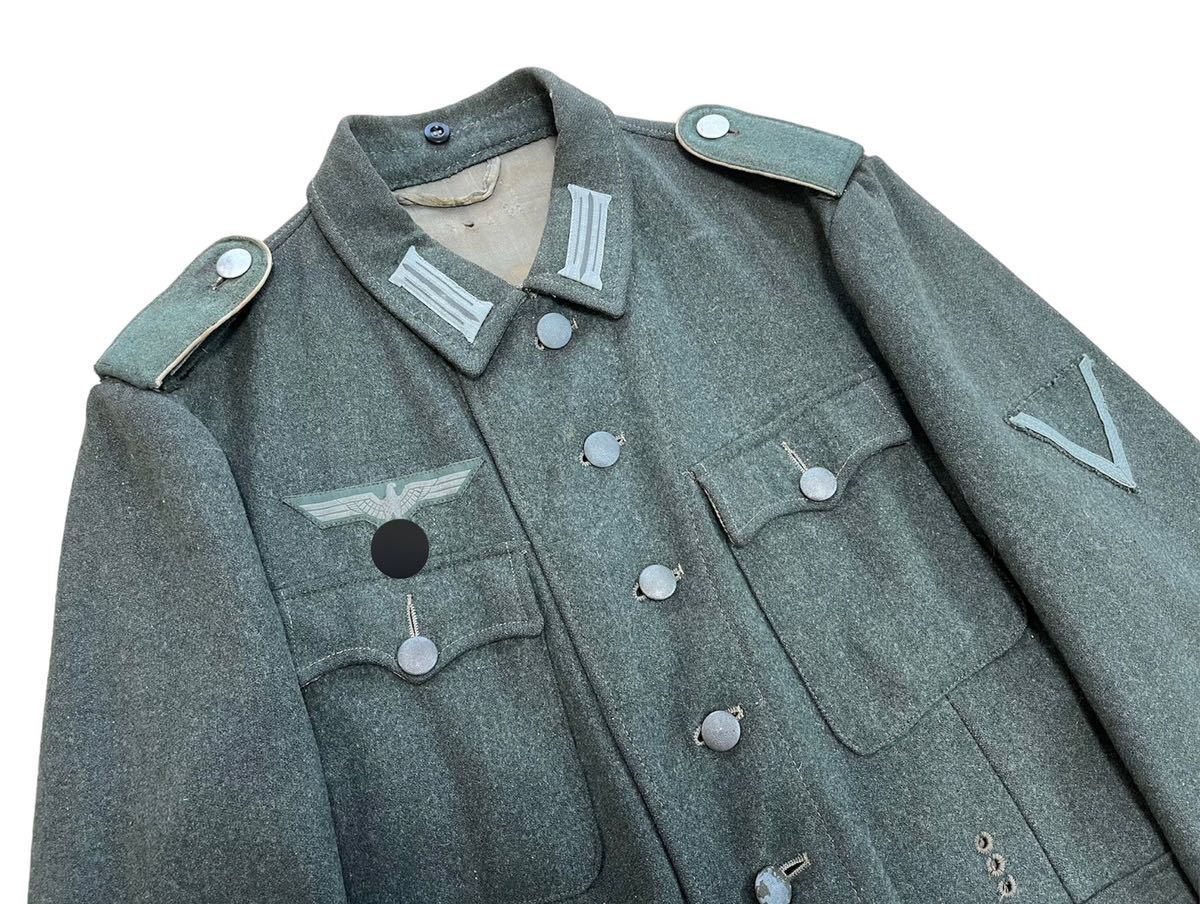 Yahoo!オークション - ドイツ軍 実物 M42野戦服