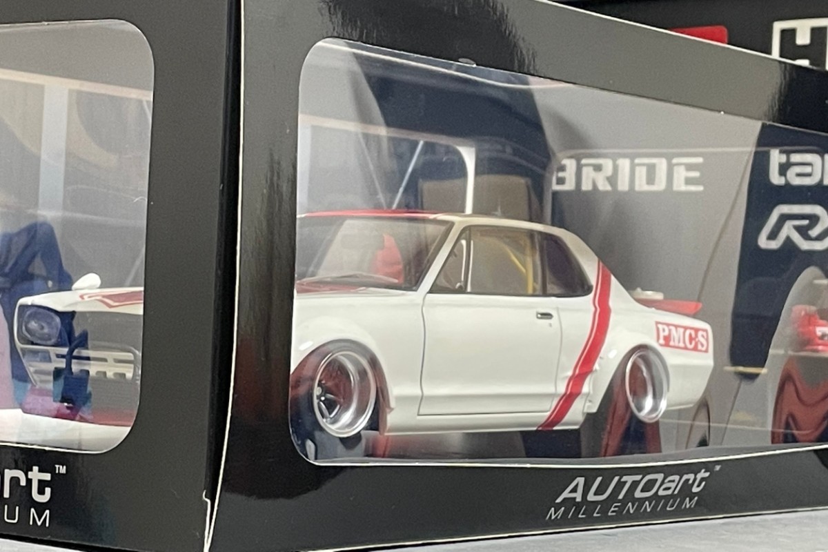 Yahoo!オークション - 1/18 Aa ハコスカ 新品【改】カスタム 街道レー