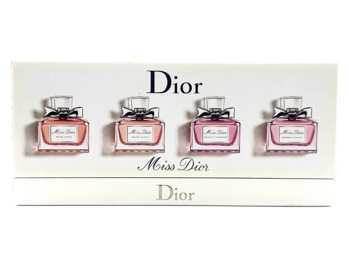 Miss Dior La Collection ミニチュアコレクシ5ml x 4 Christian Dior