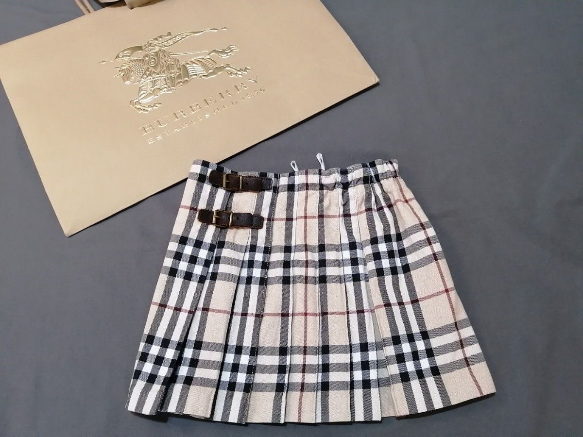 BURBERRY バーバリー 巻きスカート バーバリースカート チェック柄