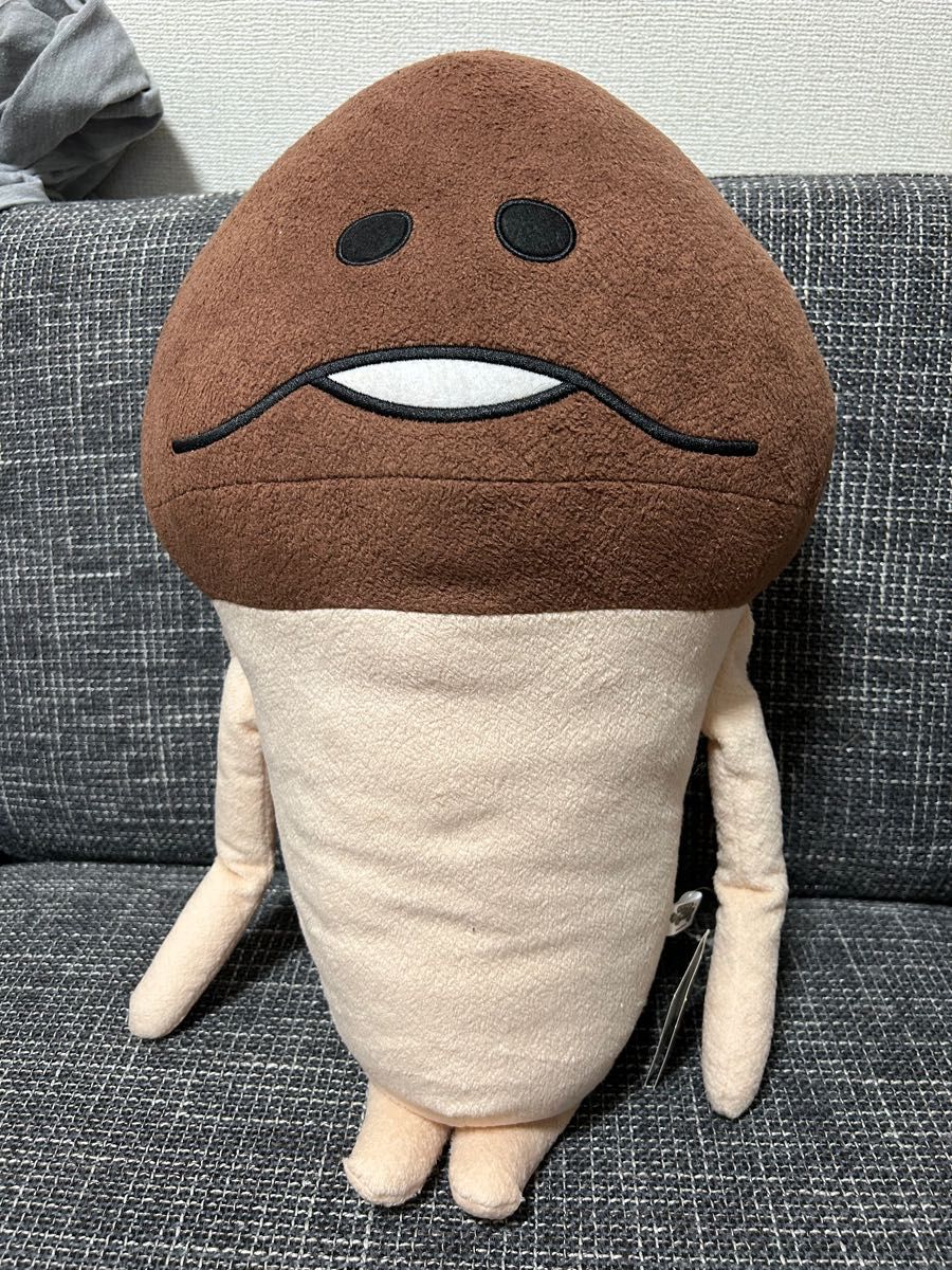 おさわり探偵なめこ栽培キット ジャンボ BIGぬいぐるみ ぬいぐるみ