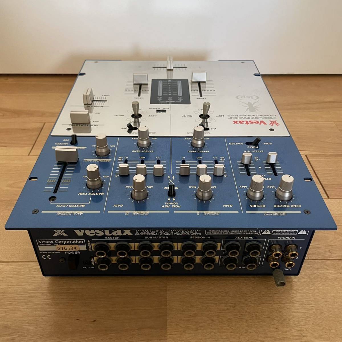 完動品 VESTAX PMC-07Pro ISP DJミキサー Q-BERT INVISIBL SKRATCH