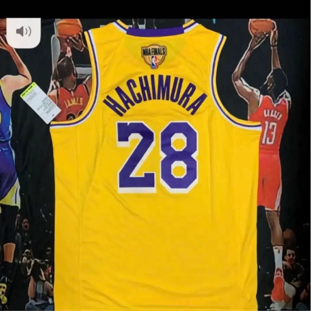 八村塁 NBA ロサンゼルスレイカーズ ユニフォーム ウィザーズ （L