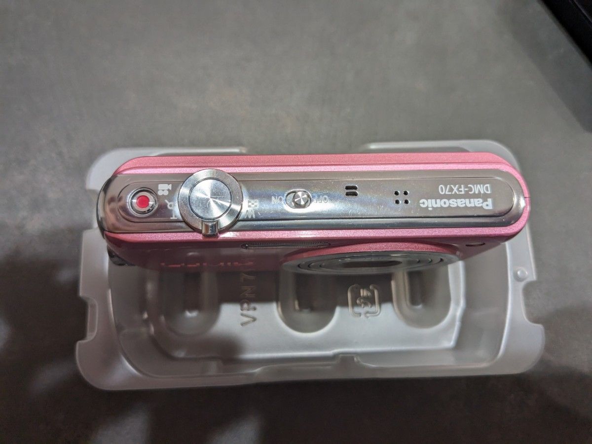 LUMIX DMC-FX70 Panasonic デジタルカメラ エッセンシャルピンク 動作