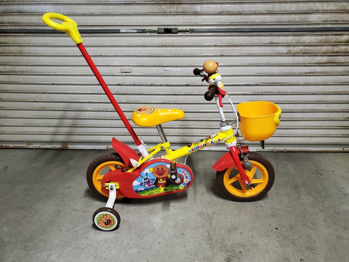 Yahoo!オークション - 子供用 アンパンマン自転車 12インチ 送料無料