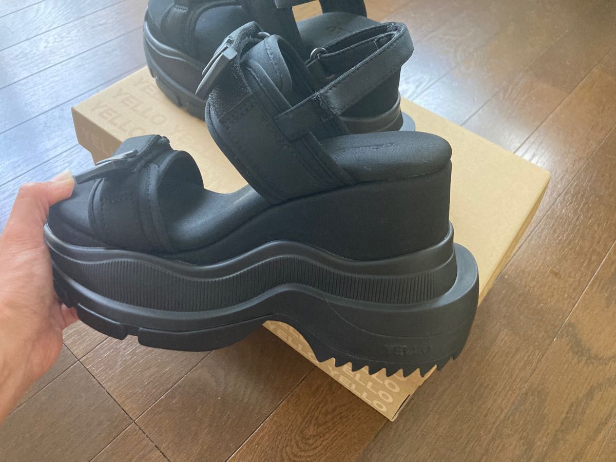 TOKYO BLACK DOUBLE SNEAKER LONG BOOTS 最 安値 で