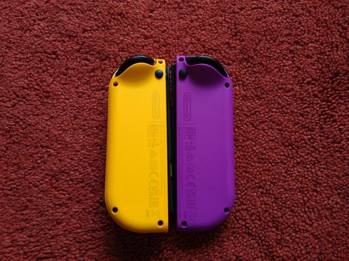 美品】Nintendo Switch Joy-Con ネオンオレンジ ネオンパープル｜Yahoo