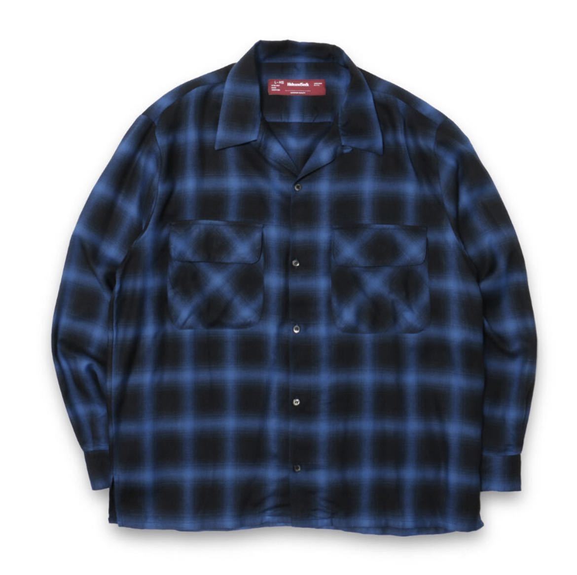 即日配送 M サイズ HIDE AND SEEK Ombre Check Shirt キムタク 木村