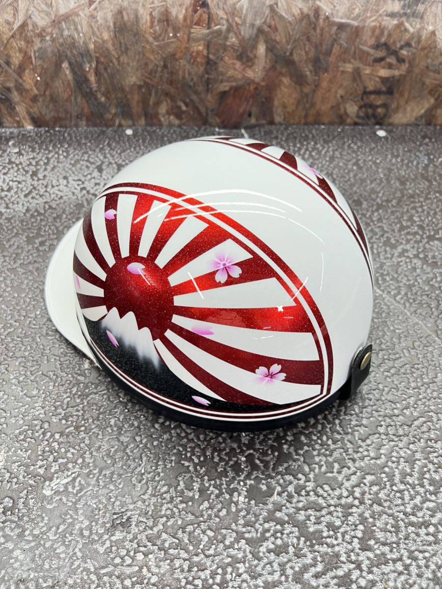 新品 送料無料 カスタムコルク半 富士日章 赤ラメ ホワイト 7色ラメ 桜